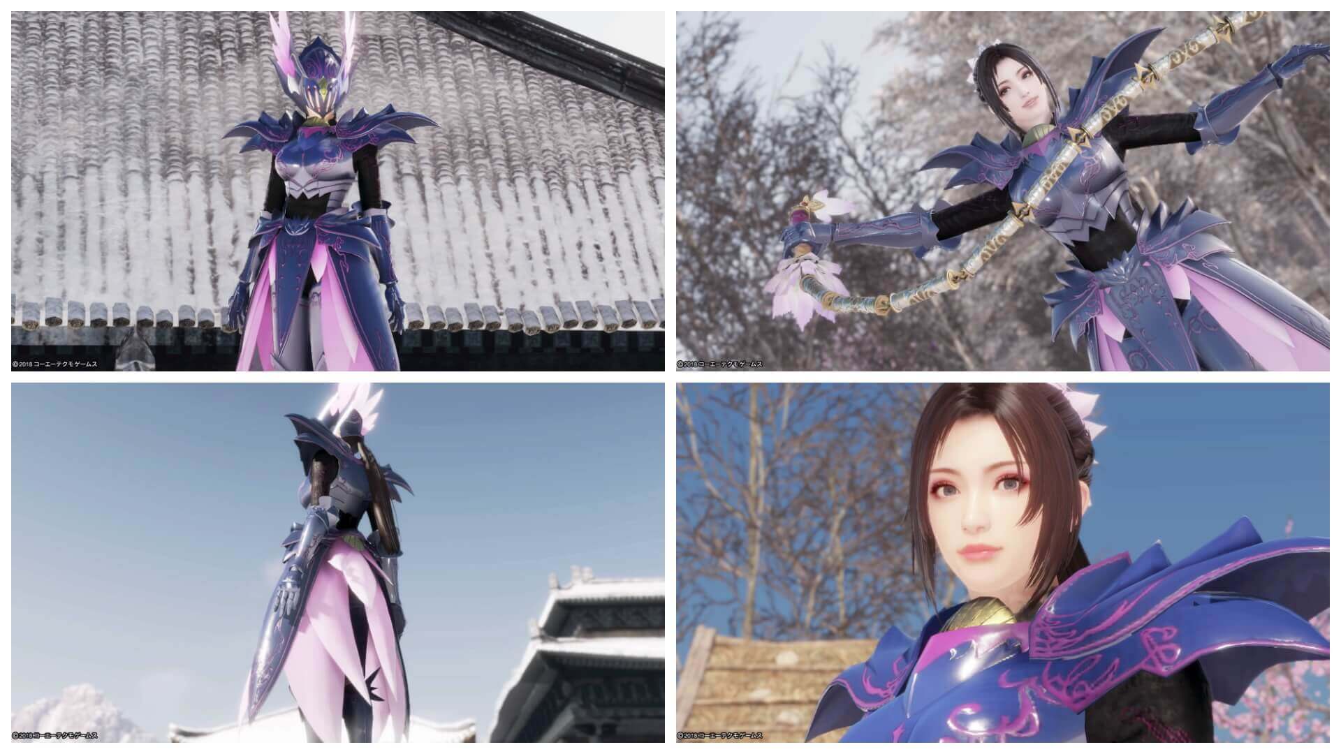 真 三國無双8 シーズンパス3 Dlc騎士風コスチュームの感想 フォト 李典 楽進 貂蝉 王元姫 ゆめの三國無双8プレイ日記
